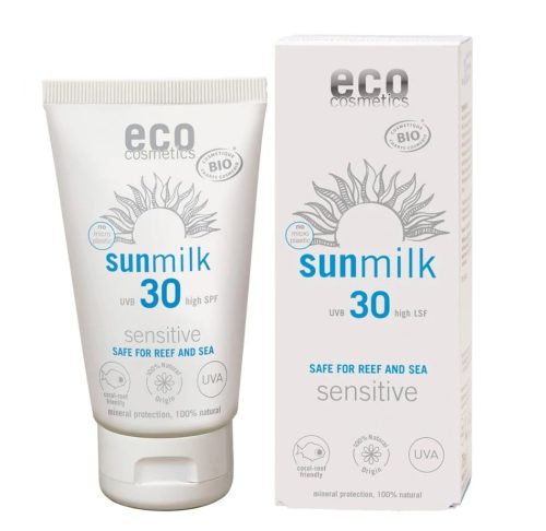 eco cosmetics Sonnenmilch LSF 30 sensitive 75 ml