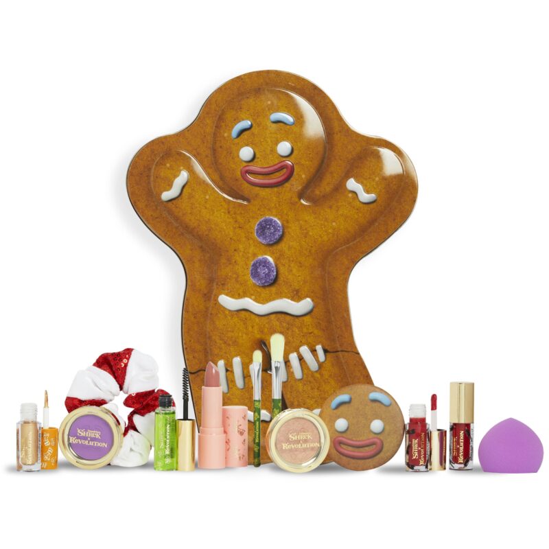 Makeup Revolution x Shrek Gingy 12 days Advent Calendar